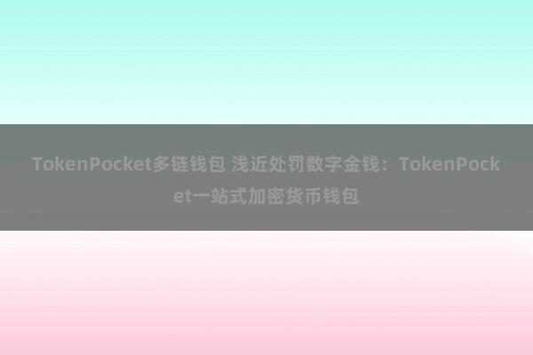 TokenPocket多链钱包 浅近处罚数字金钱：TokenPocket一站式加密货币钱包